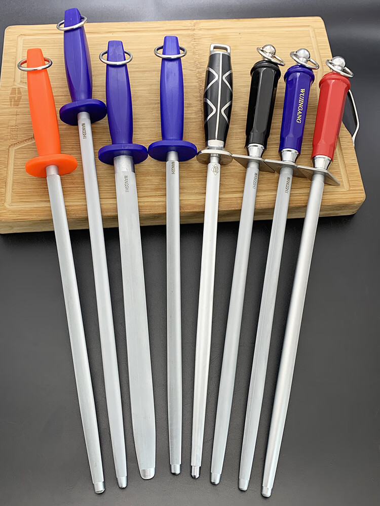 德国进口钨钢超细纹磨刀棒磨刀棍屠宰专用神器屠夫专业商用磨刀器石14