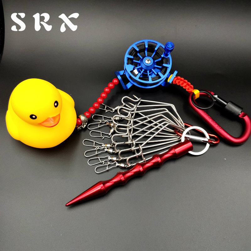 控鱼器 路亚活鱼扣 开黑路亚鱼锁控鱼器活鱼扣锁鱼器 活鱼扣diy