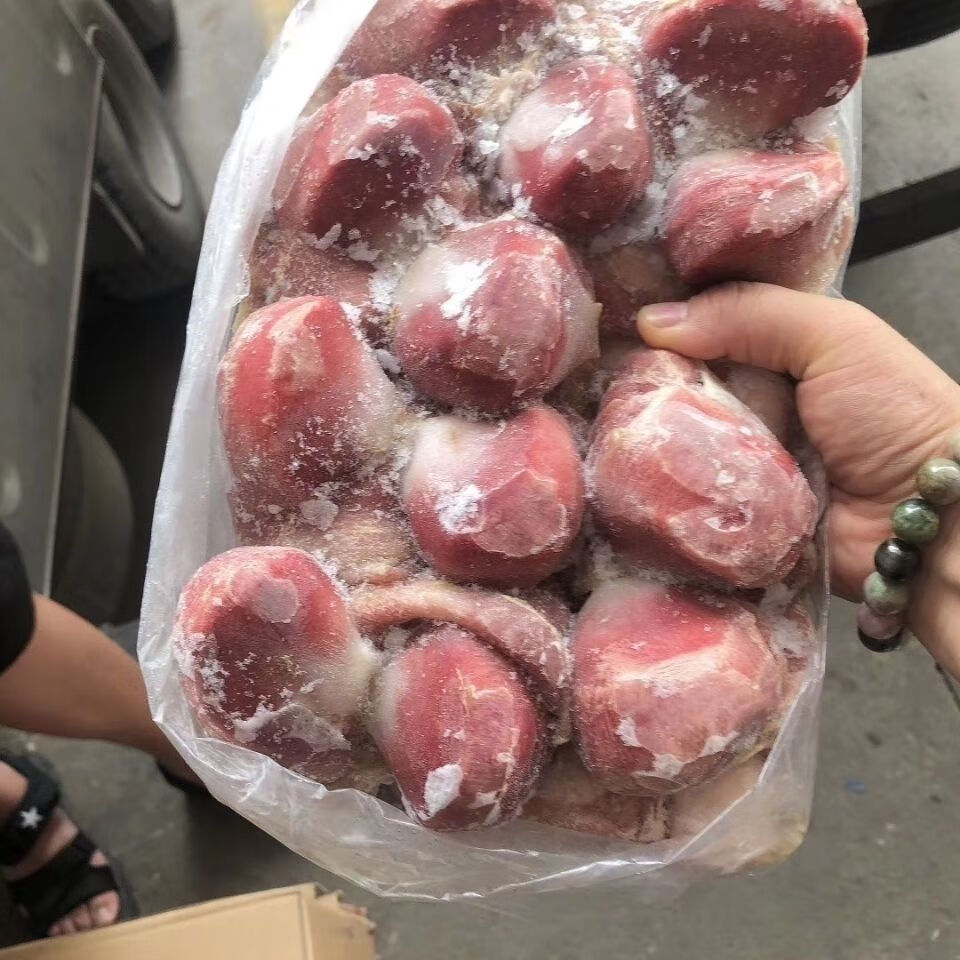 新鲜冷冻鹅胗5斤装东北特大号鹅珍鹅肫鹅肉干净个大饱满鹅珍5斤江浙沪