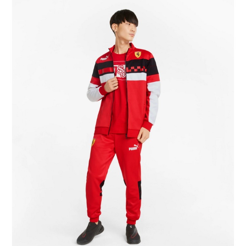 puma/彪马男士夹克scuderia ferrari联名运动舒适防风弹力533726
