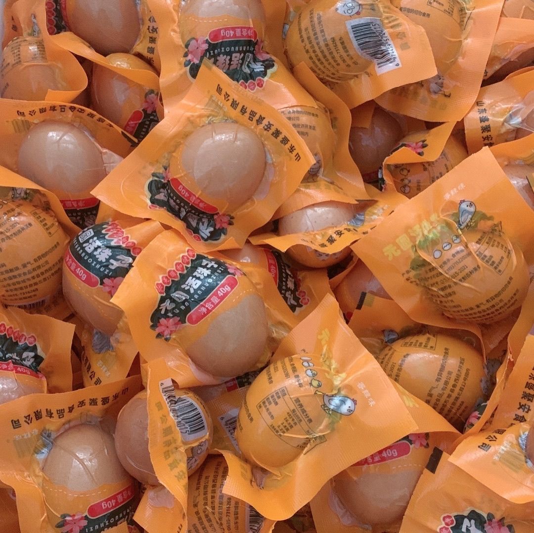 五香活珠13天熟鸡宝鸡胚蛋非毛鸡蛋旺鸡蛋真空包装即食 五香活珠子20