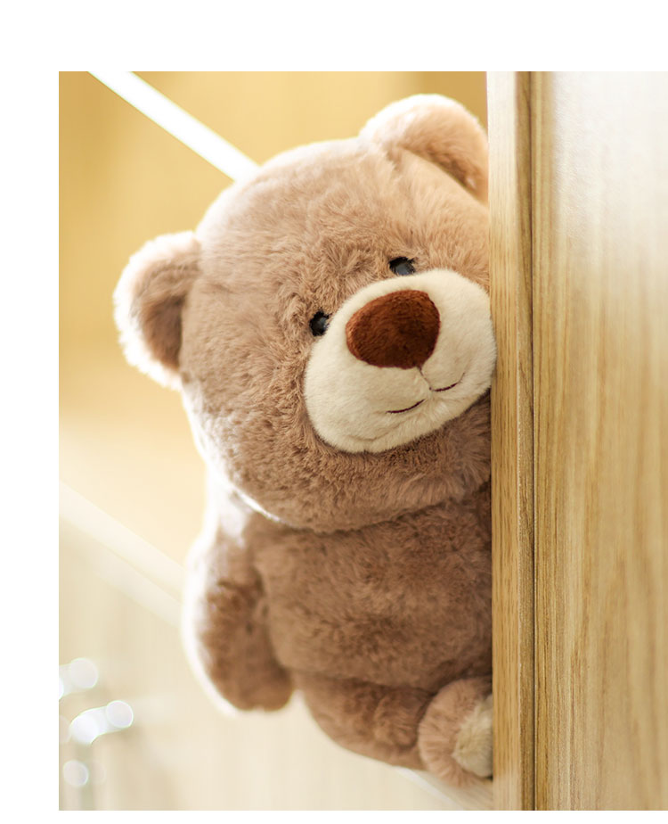 蹲蹲熊公仔毛绒玩具抱抱熊玩偶熊猫可爱胖墩熊网红同款熊送女生生日