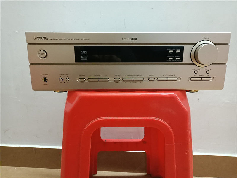 二手9箱雅马哈原装功放机rxv340同轴光纤51声道dts双解码家庭影院音乐