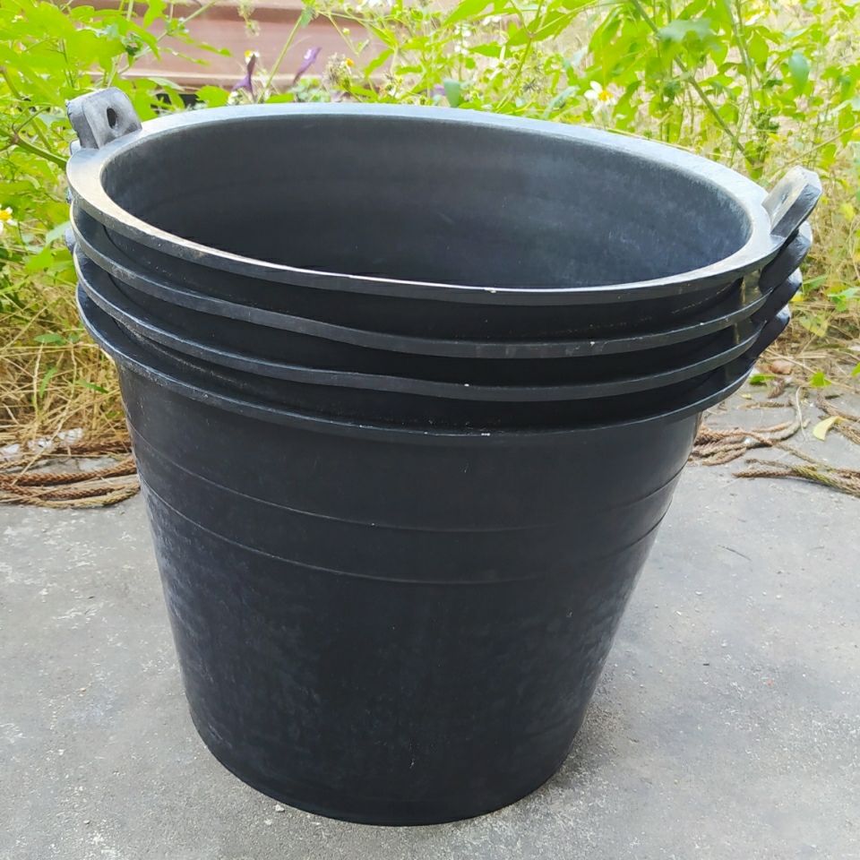 牛筋桶水桶户外乐色桶粪桶诱蜂桶广塑挑水桶种树种菜