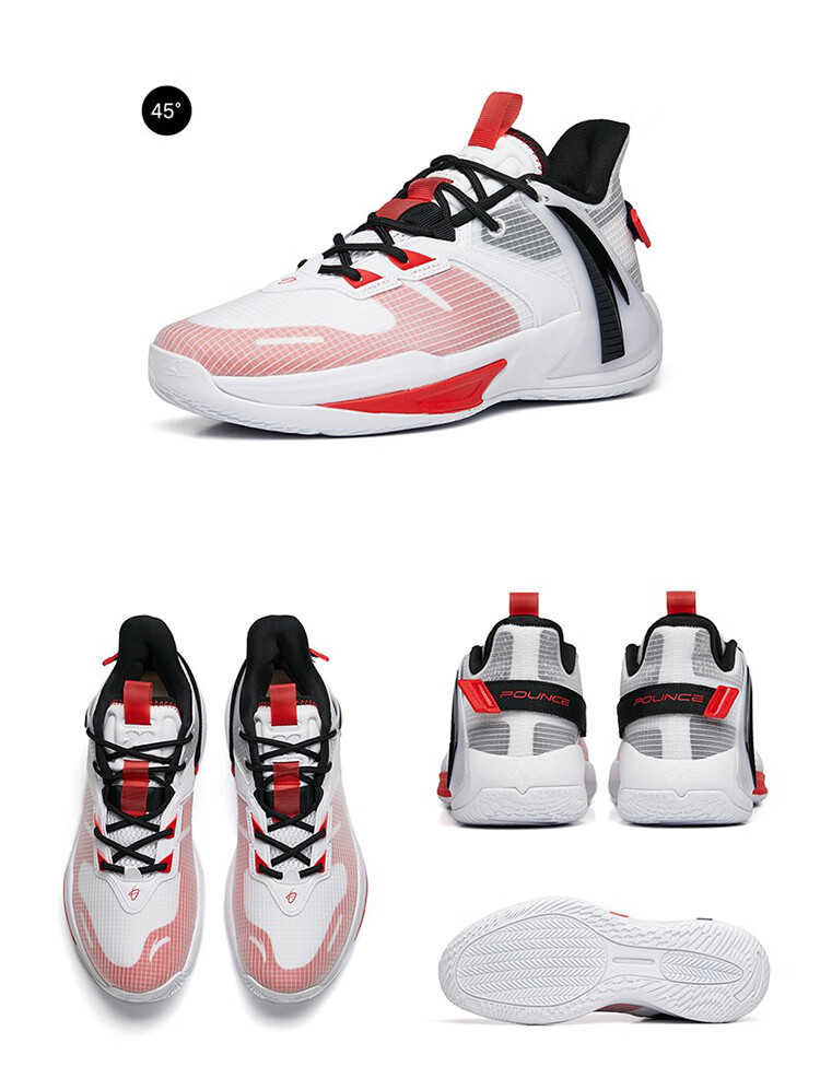 安踏篮球鞋男秋季海沃德gh2022新款低帮透气运动鞋官网旗舰 浅滩绿 -2