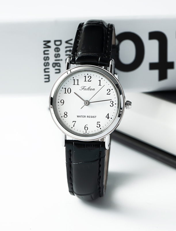 卡西欧(casio)文艺日本falcon猎鹰q&q复古极简手表女q996-304学生