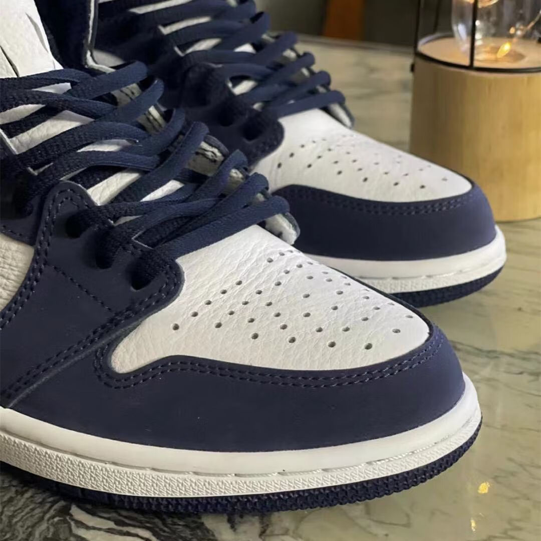 aj·1air 乔1 日本东京限定午夜蓝白蓝拼接男女子高帮篮球鞋dc1788