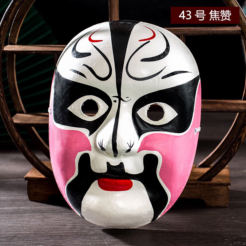 戏曲说唱国潮京剧脸谱面具川剧孙悟空全脸儿童可戴变脸幼儿园孙悟空