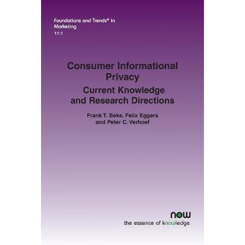 按需印刷Consumer Informational Privacy[9781680834420]