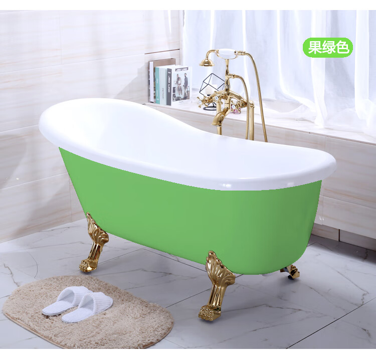 科勒(kohler) 亚克力贵妃浴缸保温双层独立式小户型家用酒店网红民宿