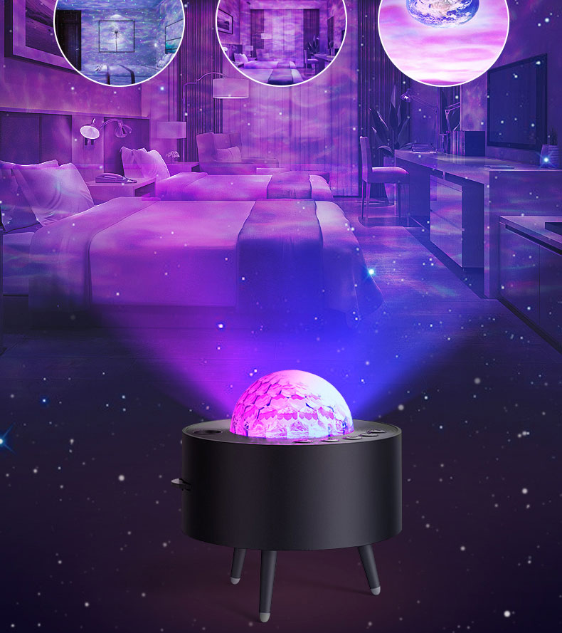 夫妻灯星空灯投影仪情趣灯氛围灯卧室情调房间浪漫梦幻海洋满天星小夜