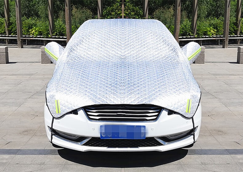 小昌哥半罩车衣夏季遮阳防晒隔热车衣车罩加厚通用汽车车衣半罩适用于