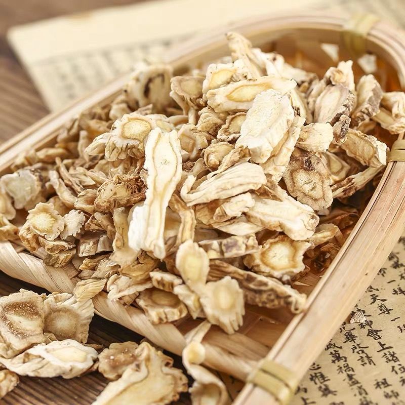 北京同仁堂原料桔梗中药材 桔梗干新货 无硫桔梗片 100克玉竹桔梗茶