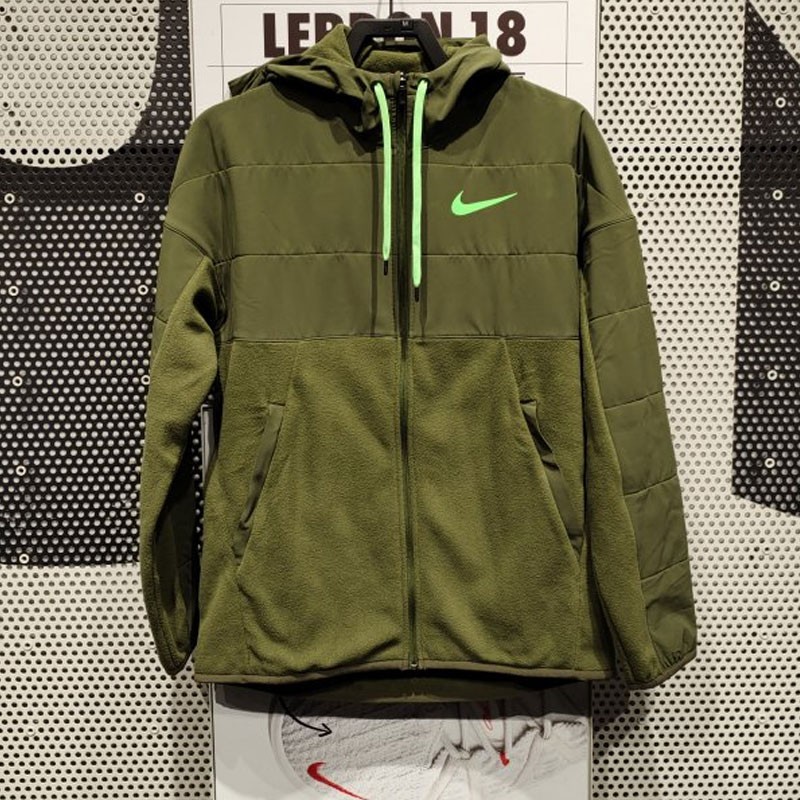 nike耐克官方舰店外套男装2021冬季新款运动服抓绒保暖舒适户外休闲服