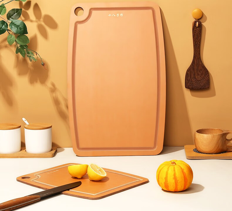 十八子作木纤维菜板高密度砧板不易发霉不开裂zb02小号