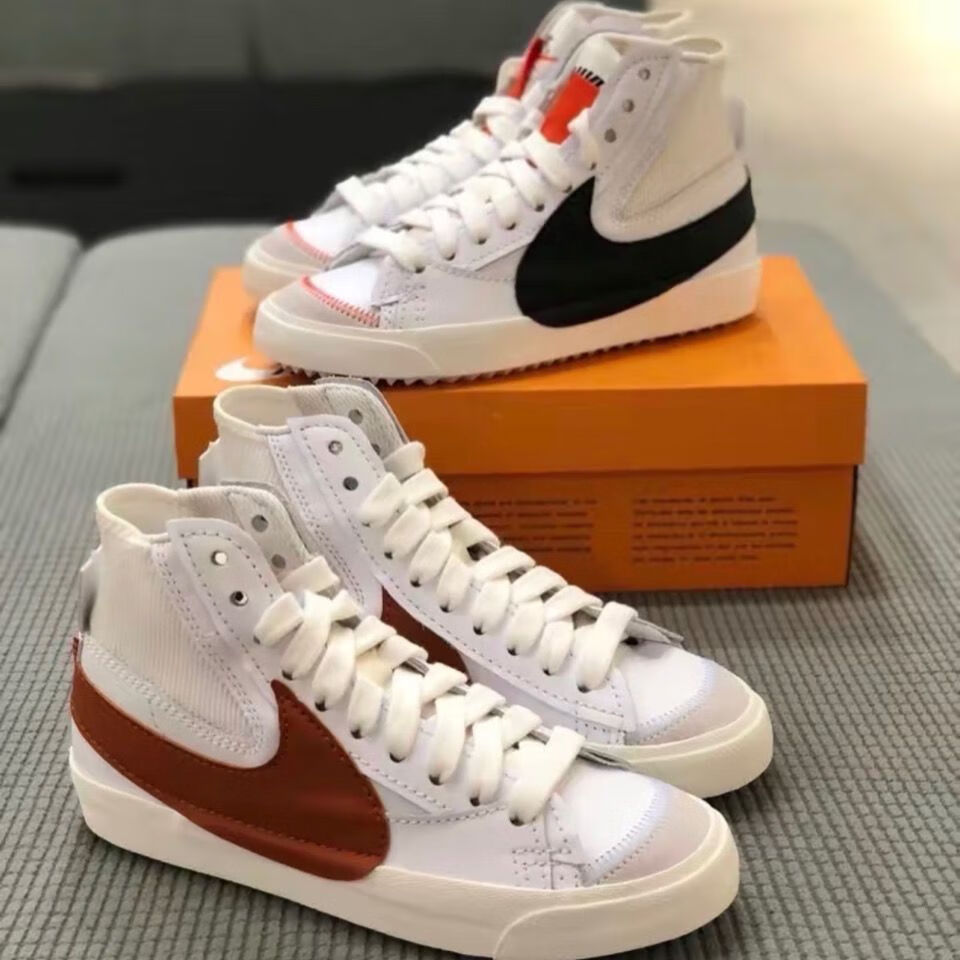 【官方旗舰】开拓者大勾blazer mid77电玩像素男女鞋百搭sb休闲鞋运动