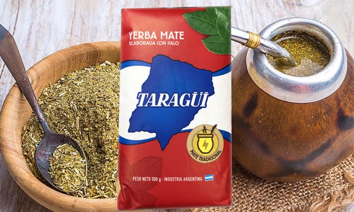 马黛茶黛极塔拉吉无梗马黛茶阿根廷原装玛黛茶500克梅西同款单茶桃木