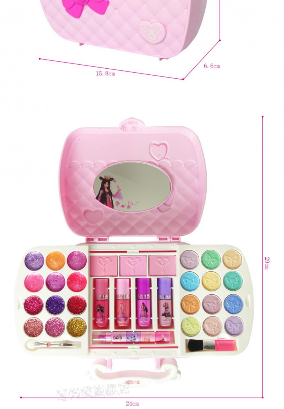 叶罗丽魔法化妆盒 叶罗丽百变魔法彩妆盒儿童品生日礼物过家家玩具