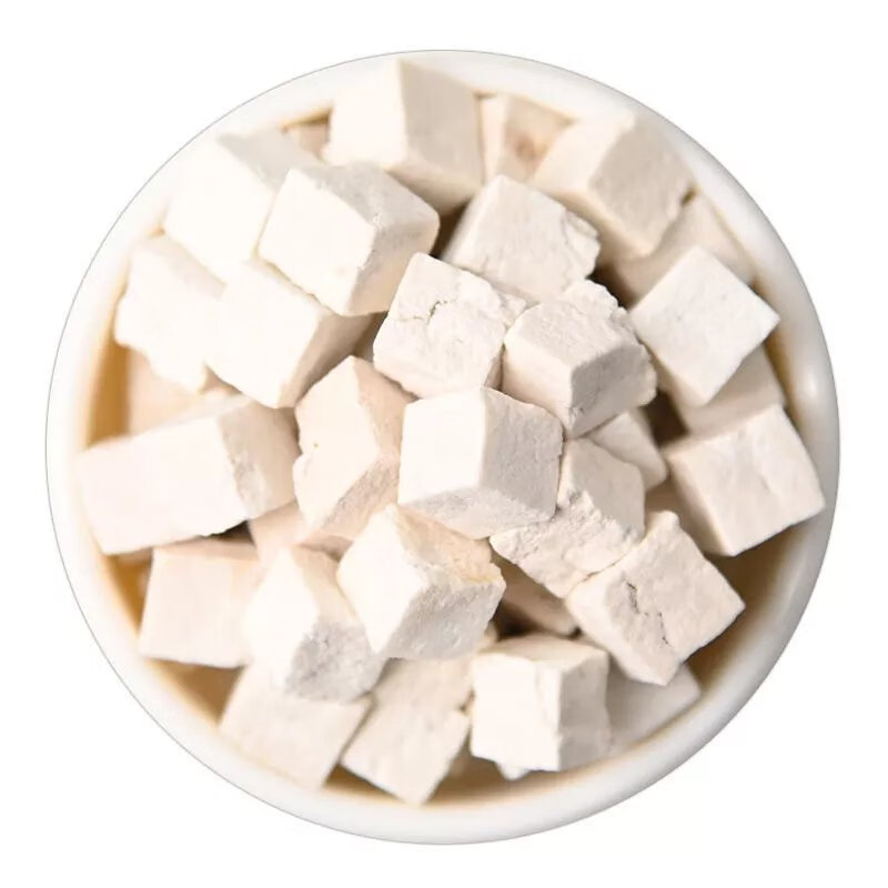 云南特产白茯苓伏苓野生土茯苓健脾胃正宗无硫非特级茯苓 【100g净重