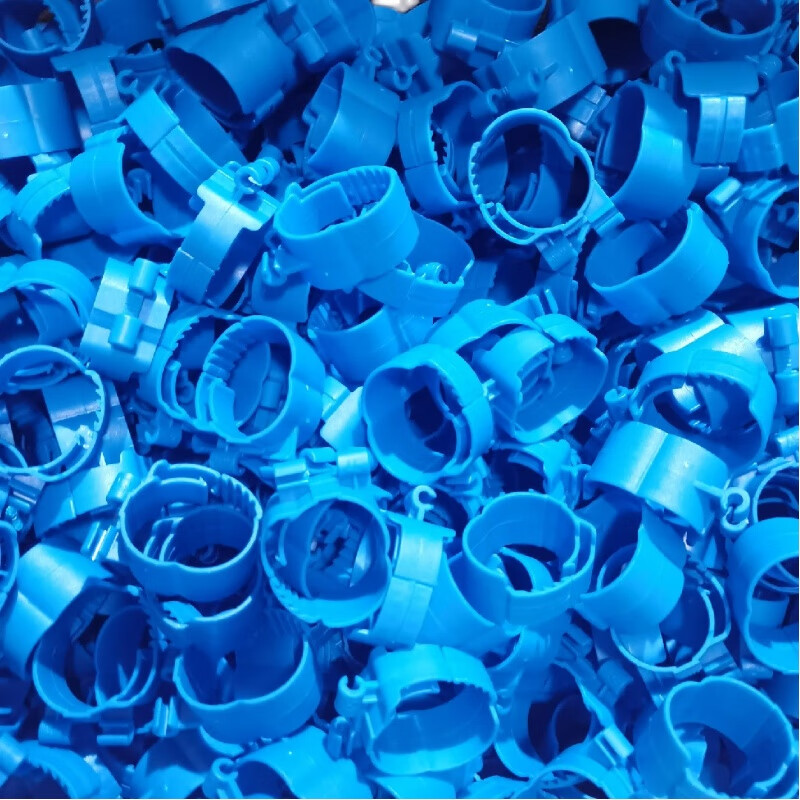 中央空调管卡铜管固定卡管扣丝杆秒卡扣子尼龙吊卡铜管吊码卡扣50红40