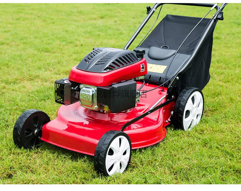 【京选品质】推草机手推架 隆力达汽油割草机本田动力手推自走式草坪