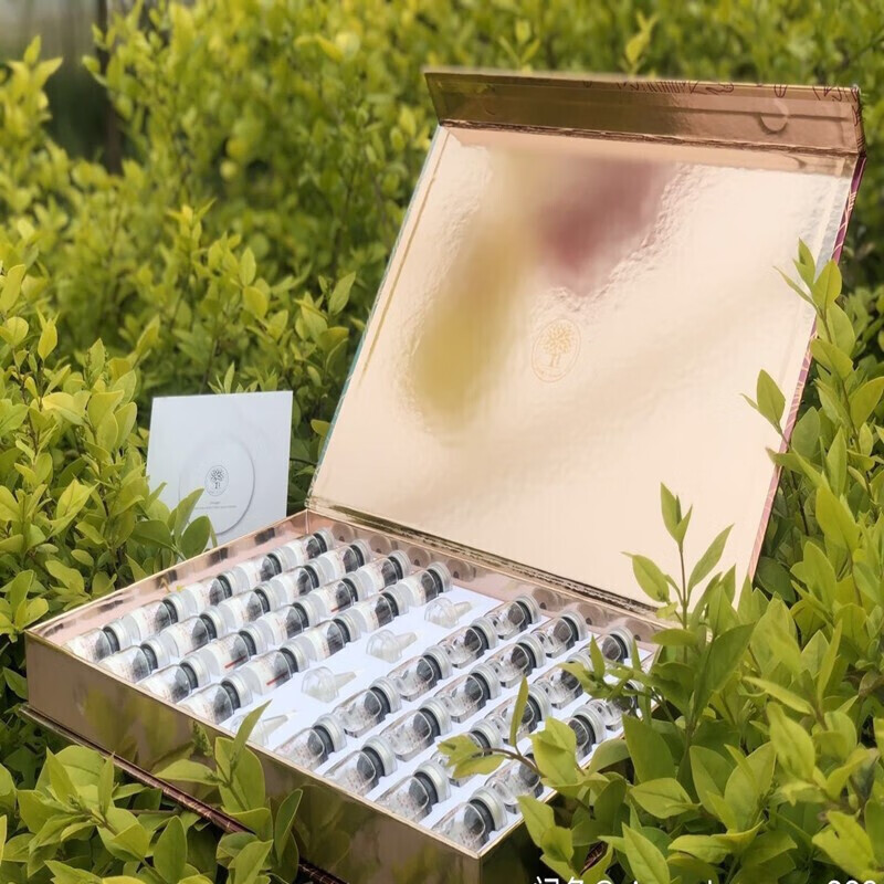 达令家化妆品肌颜之锁酵母小金锁套盒冻干粉亮肤精华液20对