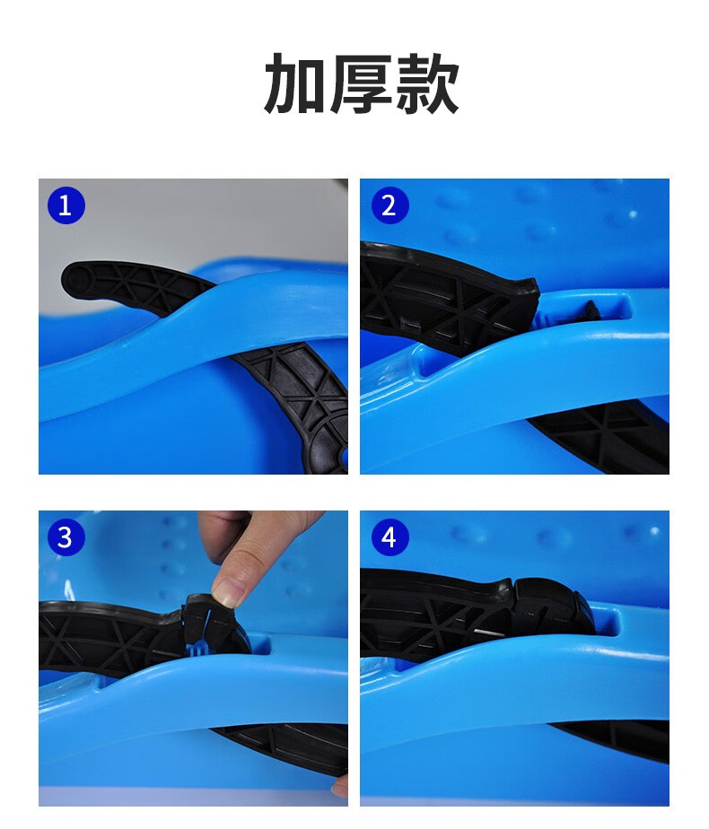 加厚儿童滑雪板雪片雪橇小孩成人爬犁单人滑沙板单板滑草板儿童板绿色