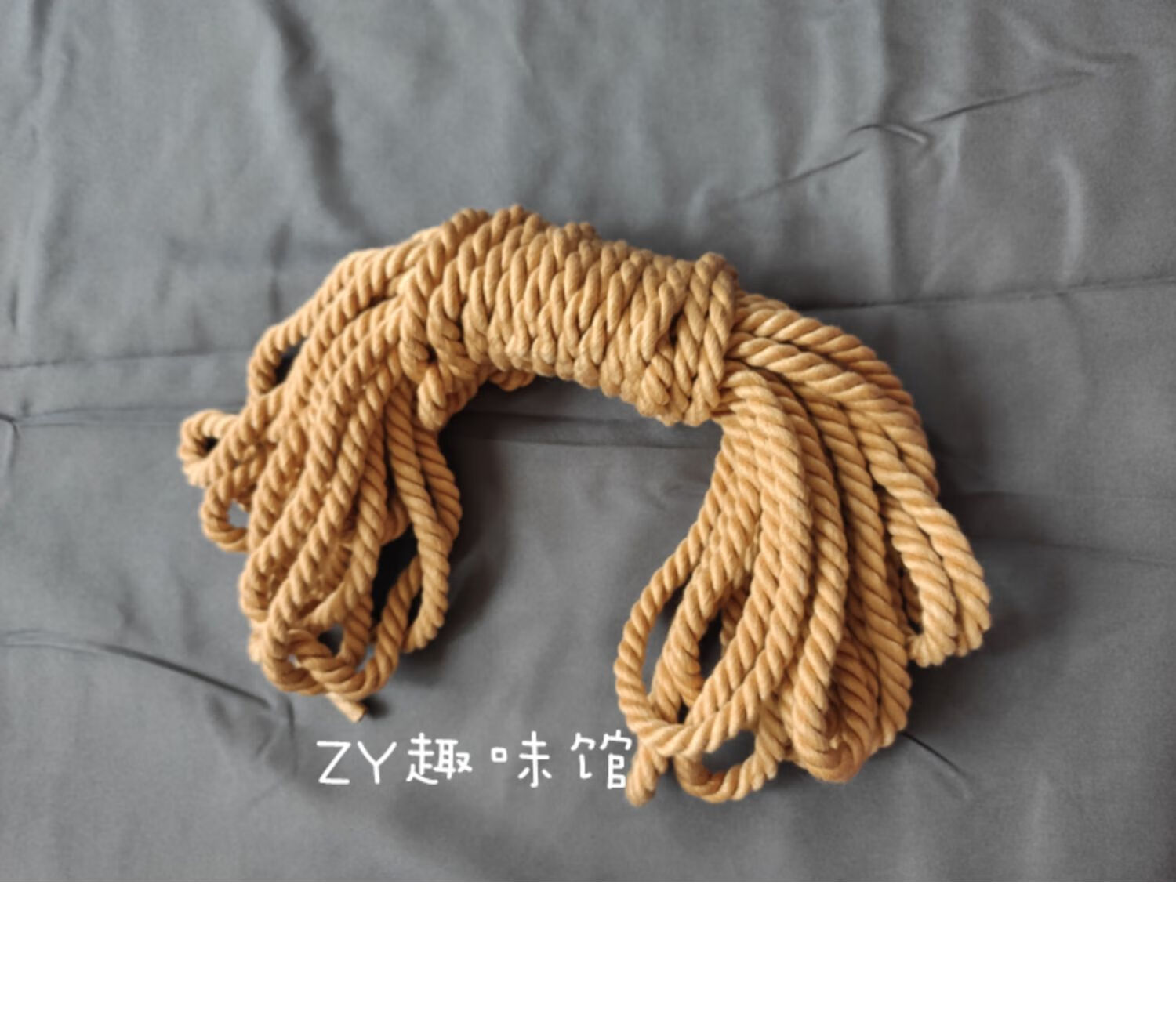 麻繩捆綁繩手工編織配方純棉黃麻繩 繩藝捆綁 教程電子版 髮油箱 黑色