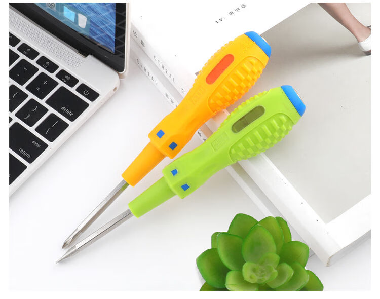 感应电笔测墙内电线4支装测螺丝刀两用多功能数显高精度电工家用试4支