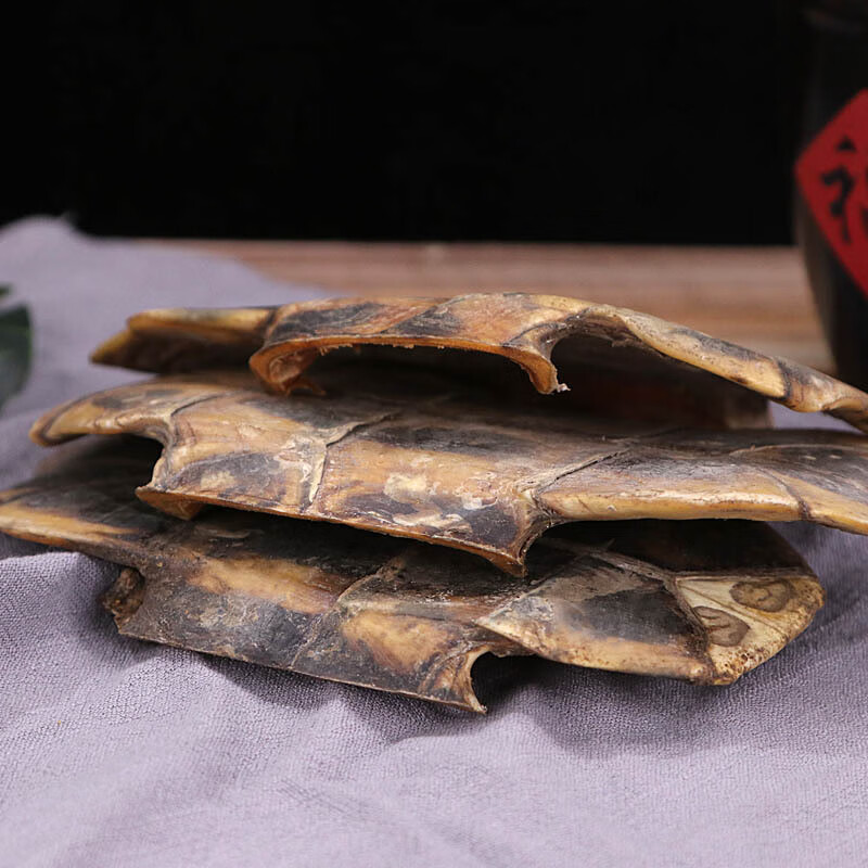 佗迎堂 正宗龟板500g特级名贵中药材醋制乌龟壳下甲乌龟板另有制鳖甲