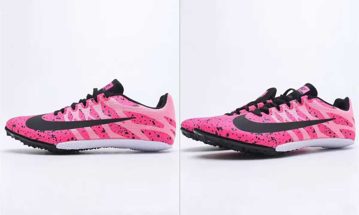 苏炳添田径 s9钉鞋 zoommaxfly男女训练体考体育生短跑钉鞋 s9粉喷黑