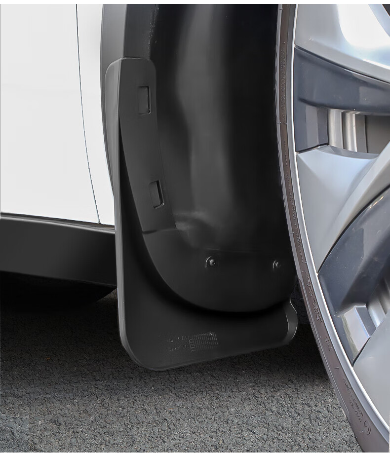 适用于特斯拉modely挡泥板免打孔档泥皮model3改装外饰专用丫配件