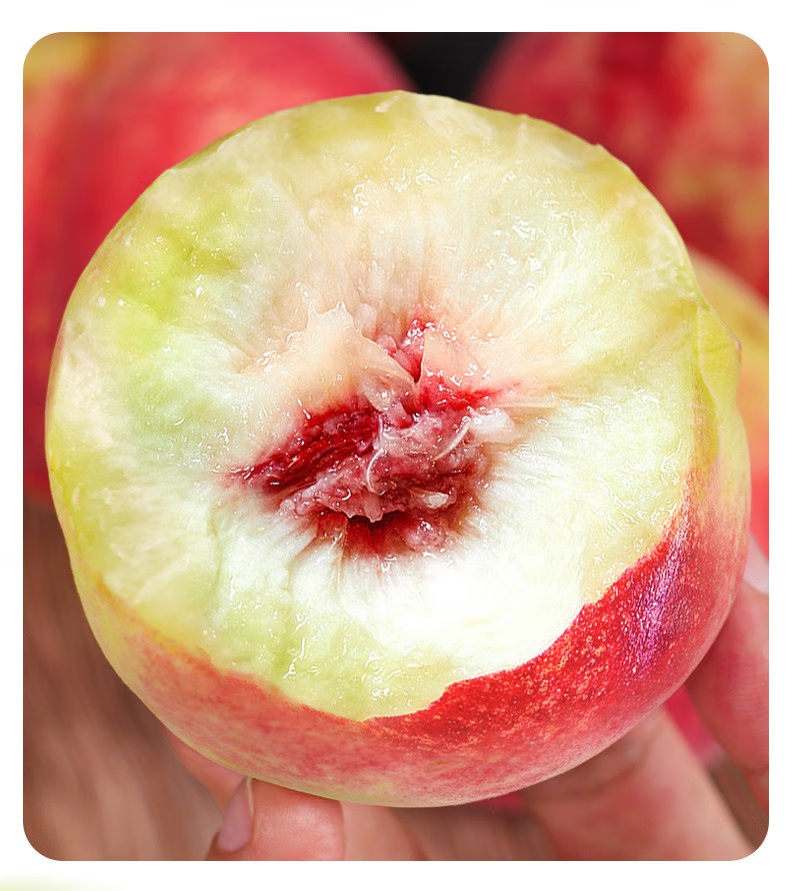 【顺丰闪送-多地隔日达】山东金秋红蜜9斤冬桃新鲜水蜜桃当季水果整箱