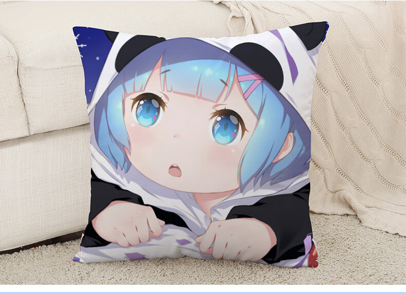 蕾姆周边雷姆抱枕蕾姆抱枕雷姆周边从零开始的异世界生活定制靠垫二