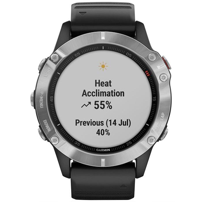 佳明garmin智能手表防水心率监测男女运动fenix6sport黑色10189451