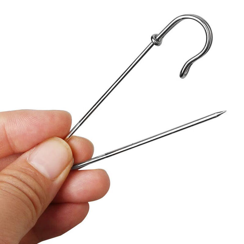 大眼大号针手工缝被子针家用大头别针加厚别针安全别针加粗大号毛衣扣