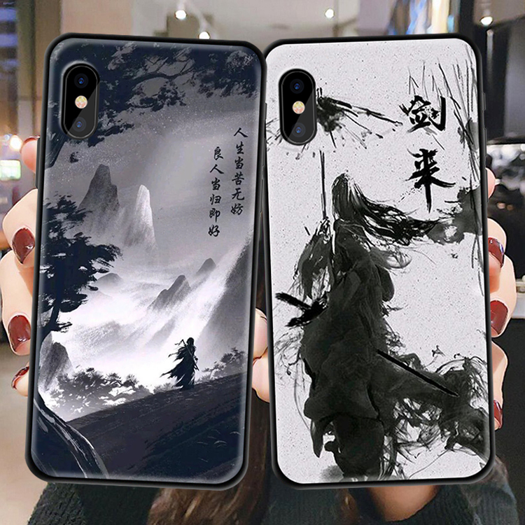 剑来手机壳雪中悍刀行手机壳华为p40mate30硅胶nova75pro8se6苹果13