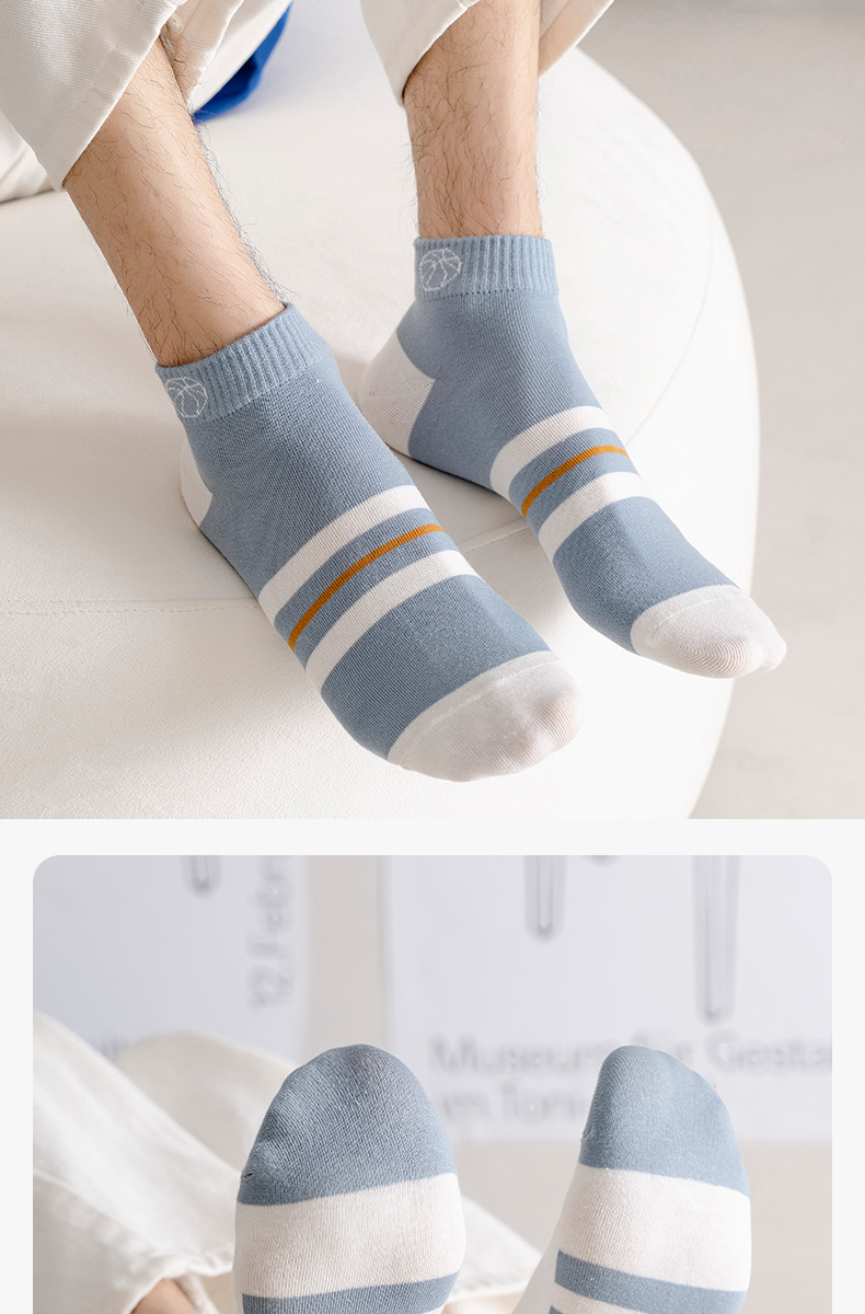 男士运动袜夏季诸暨袜子男短袜夏季薄款春秋款短筒吸汗男士夏款运动5