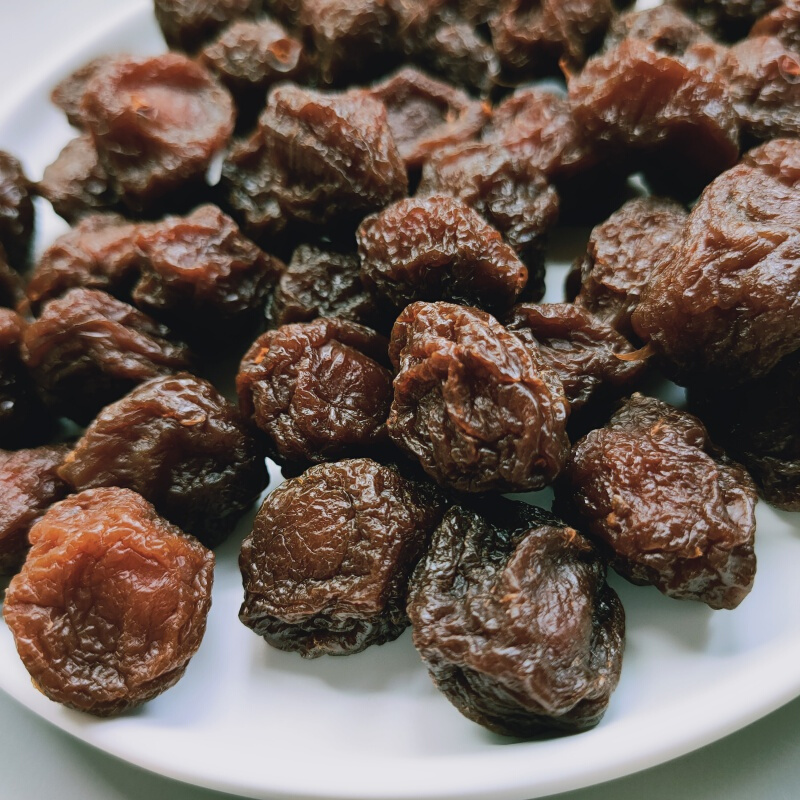 海盐话梅福建永泰特产李干梅干酸甜微咸不腻话梅肉q罐装零食蜜饯180g