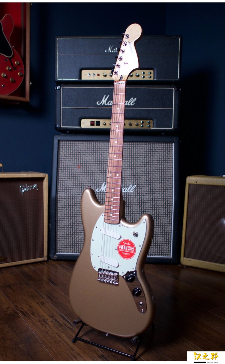 鹤齐宸fender墨芬玩家系列墨产telestratojazzmastermustang昂沐