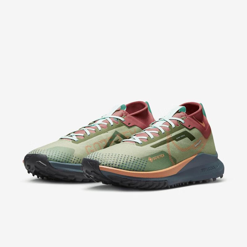 耐克nike gore-tex react pegasus trail4男士防滑耐磨缓震跑步鞋运动