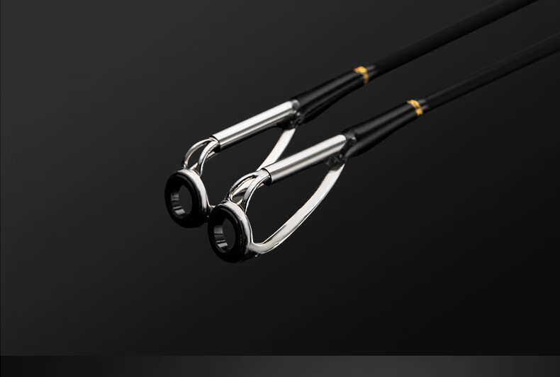 碳素远投路亚竿单杆枪柄直柄mhml调轻初学者淡水翘嘴专用钓鱼竿 金色