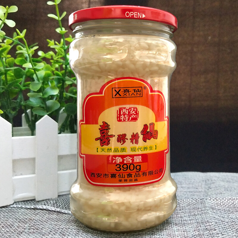 喜仙醪糟390g罐头月子米酒甜酒酿纯糯米陕西特产