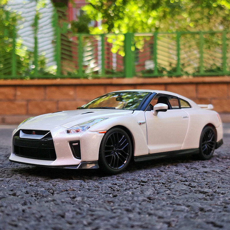 2017款尼桑gtr原厂车模1:24日产nissan r35战神仿真合金汽车模型 1973