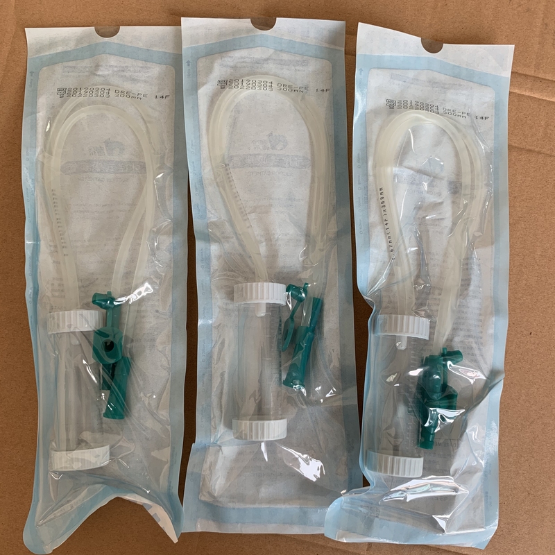 可控式吸痰管 痰液收集器 双头纤支镜集痰器 一次吸痰管 14# 管长30cm