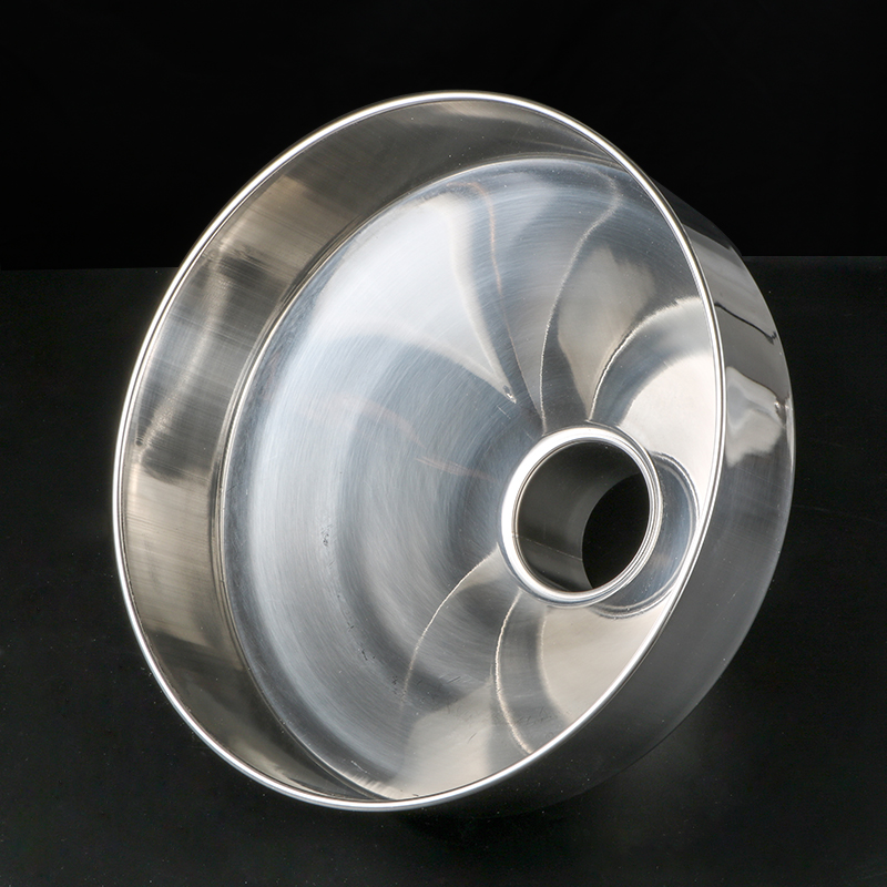 不锈钢漏斗大口径加厚工业漏斗酒漏油漏带滤网家用特大号漏斗boussac