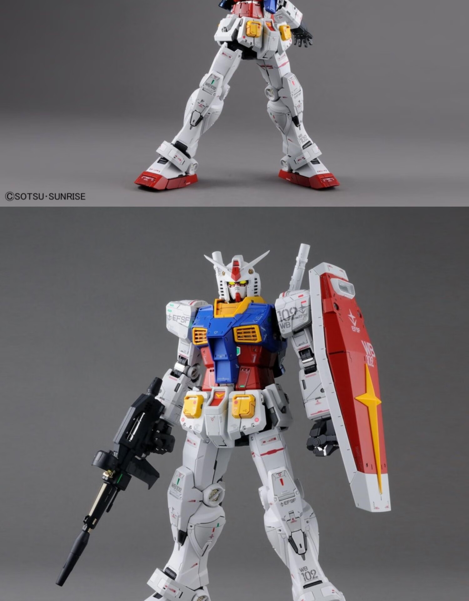 pgu元祖万代 pg 1/60 rx-78-2 rx78高达元祖pgu 2.