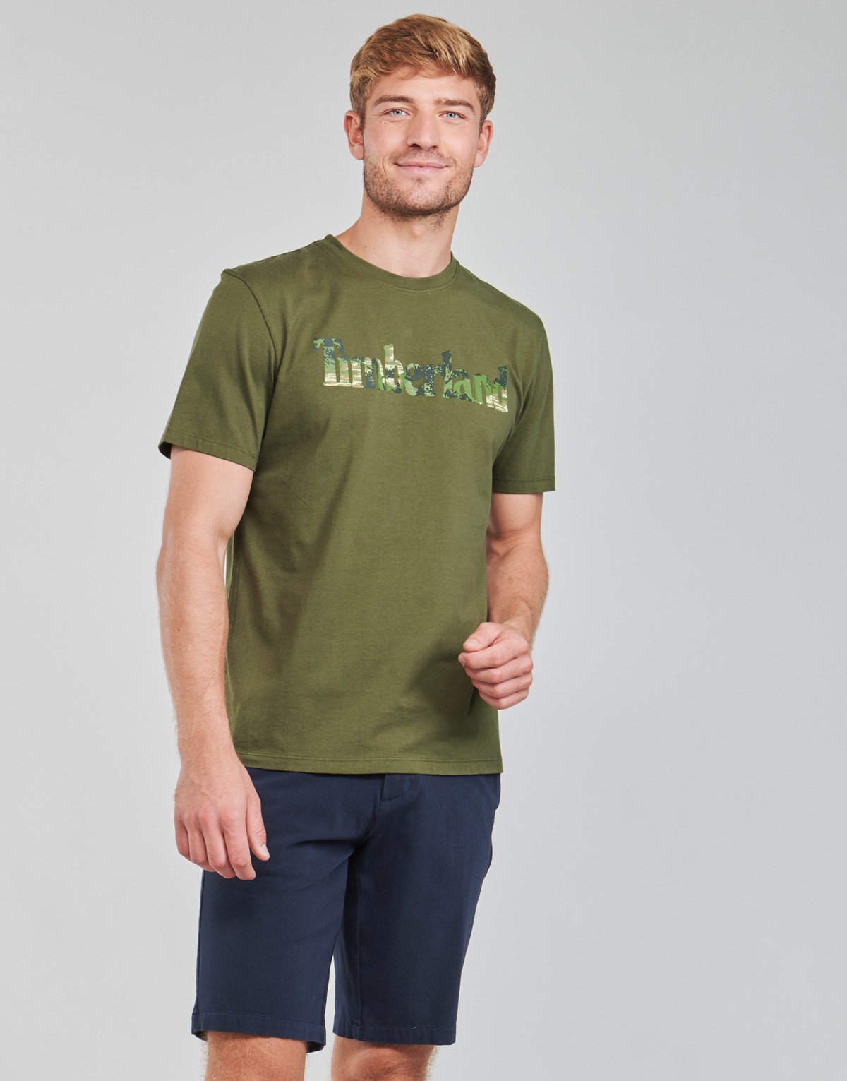 timberland添柏岚短袖基础款字母卡其色夏季男装tb0a2faza58卡其色s