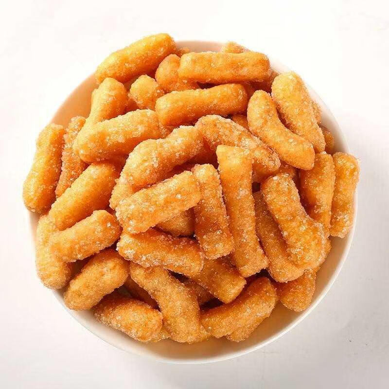 正宗老式雪花条江米条糯米条袋装传统糕点麻花兰花根雪枣2500g划算