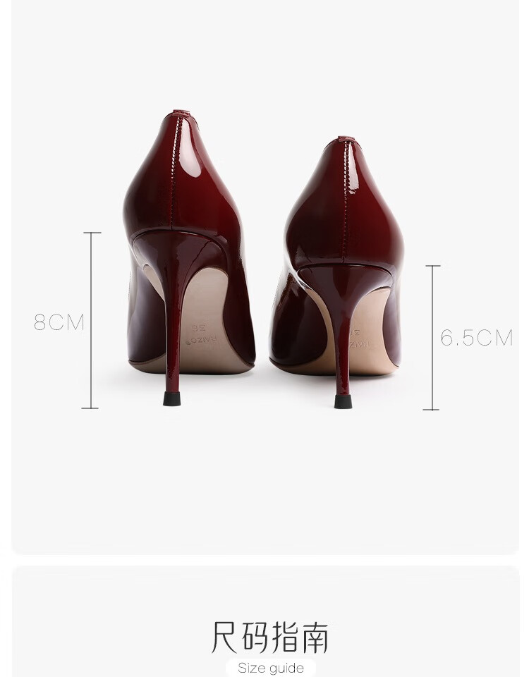 raizo 手工高跟鞋舒适底女夏尖头细跟设计感小众气质名媛黑色抖音同款